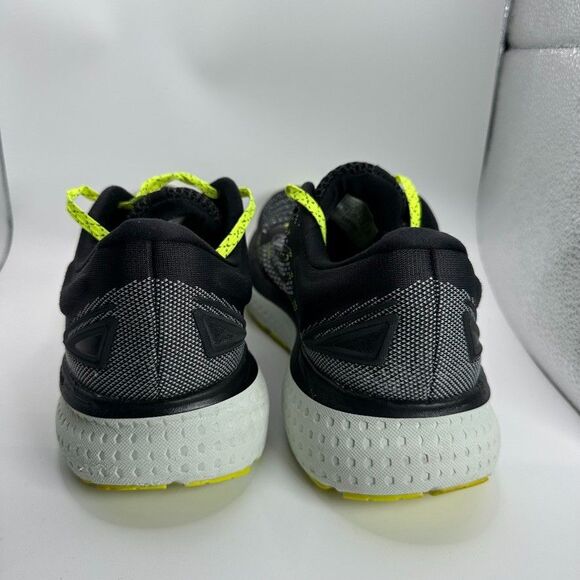Brooks Glycerin 19 Shoes Mens Size 10 Black Yellow Running Cushioned Trainer
